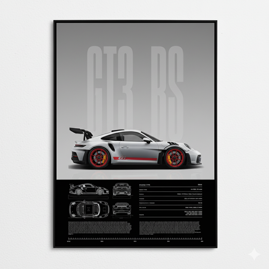 Poster Coche Deportivo