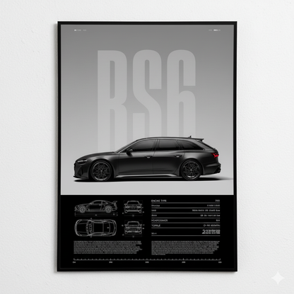 Poster Coche Deportivo