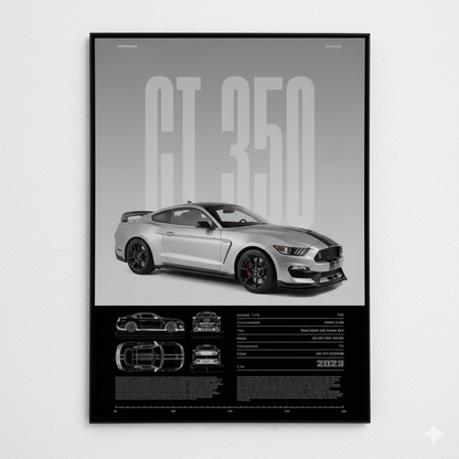 Poster Coche Deportivo