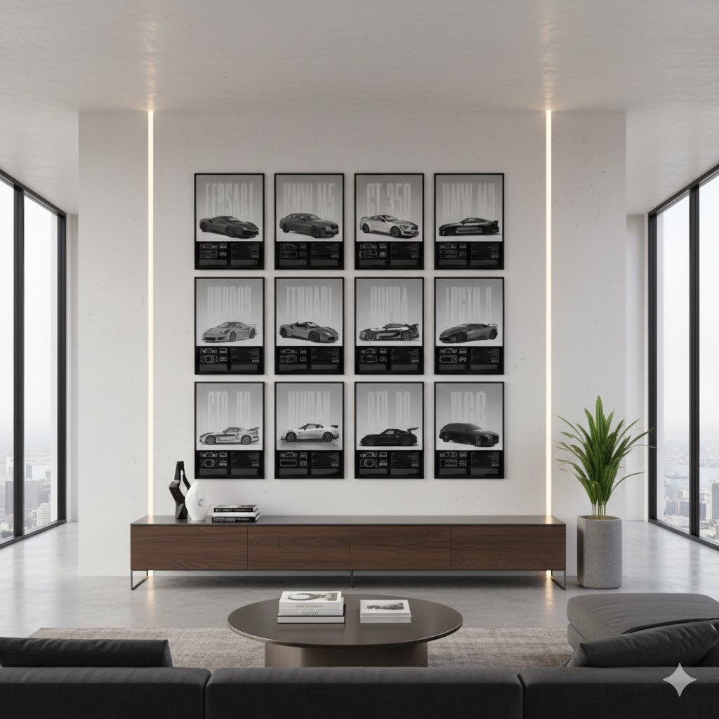 Poster Coche Deportivo