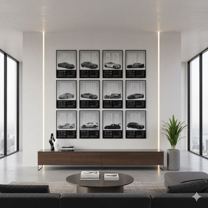 Poster Coche Deportivo